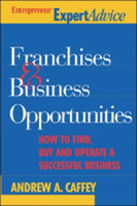 Franchises & Business Opportunities (Entrepreneur Magazine's Expert Advice)
