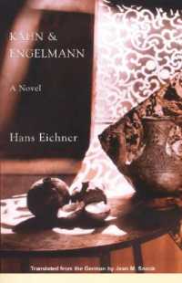 Kahn & Engelmann : A Novel (Biblioasis International Translation Series)