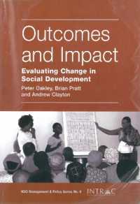 Outcomes and Impact : Understanding Social Development