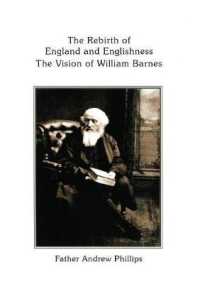 The Rebirth of England and English : The Vision of William Barnes
