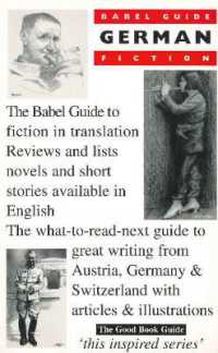Babel Guide to German Fiction in English Translation : Austria, Germany, Switzerland