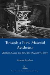 Towards a New Material Aesthetics : Bakhtin, Genre and the Fates of Literary Theory