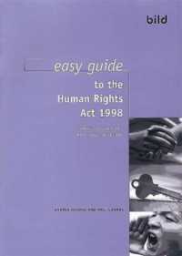 Easy Guide to the Human Rights Act -- Paperback / softback