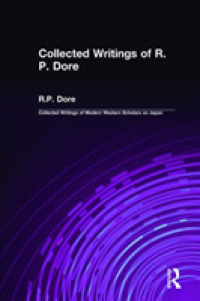 Collected Writings of R.P. Dore (Collected Writings of Modern Western Scholars on Japan)
