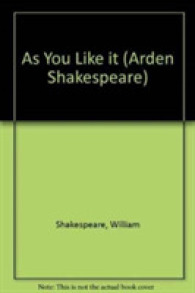 "as You Like it" (Arden Shakespeare) -- Hardback （3 Rev ed）