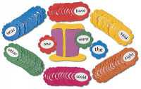 Jolly Phonics Tricky Word Wall Flowers : In Precursive Letters