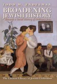 Broadening Jewish History (The Littman Library of Jewish Civilization)