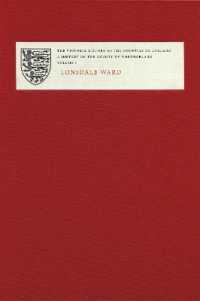 Victoria County History of Westmorland I : Lonsdale Ward (Victoria County History)