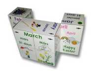 Months & Seasons Cube Book