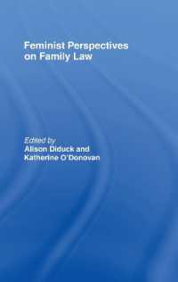 家族法へのフェミニズムからの視点<br>Feminist Perspectives on Family Law (Feminist Perspectives)