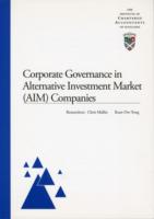 Corporate Governance in Alternative Investment Market (AIM) Companies