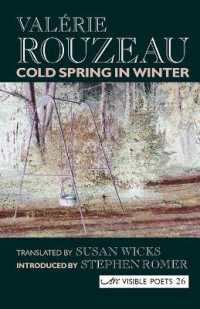 Cold Spring in Winter (Visible Poets)
