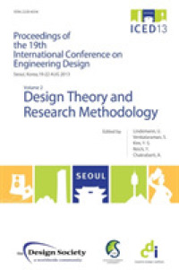 Proceedings of ICED13 Volume 2 : Design Theory and Research Methodology