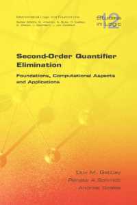 Second-order Quantifier Elimination : Foundations, Computational Aspects and Applications (Studies in Logic: Mathematical Logic and Foundations)