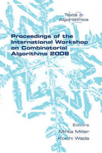 Proceedings of the International Workshop on Combinatorial Algorithms 2008