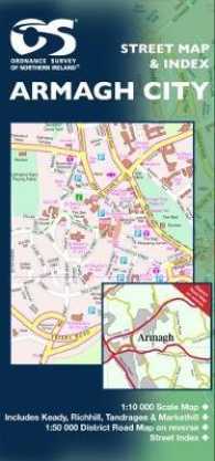 Armagh City (Irish Street Maps) -- Sheet map, folded