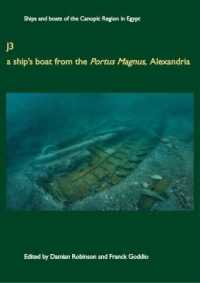 J3: a Ship's Boat from the Portus Magnus, Alexandria (Ships and boats of the Canopic Region in Egypt)