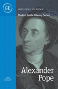 Student Guide to Alexander Pope (Greenwich Exchange Student Guide Literary S.)
