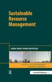 Sustainable Resource Management : Global Trends, Visions and Policies