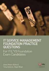 It Service Management Foundation Practice Questions : For Itil(r) V3 Foundation Exam Candidates -- Paperback