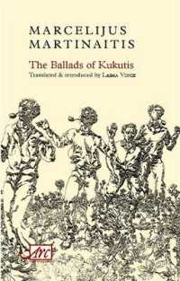 Ballads of Kukutis (Arc Translation Classics) -- Hardback