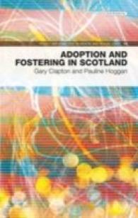 Adoption and Fostering in Scotland (Policy & Practice in Health and Social Care)