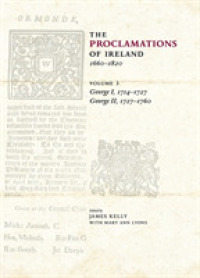 Proclamations of Ireland, 1660-1820 -- Hardback