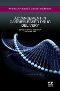 Advancement in Carrier-based Drug Delivery (Woodhead Publishing Series in Biomedicine)