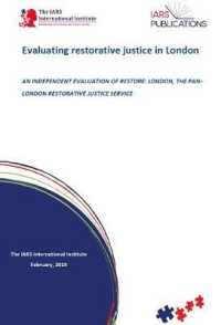 Evaluation restorative justicei in London