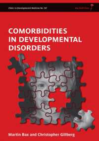 Comorbidities in Developmental Disorders (Clinics in Developmental Medicine)