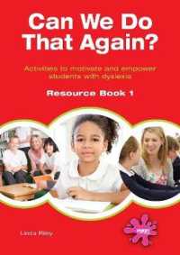 Can We Do That Again? Resource Book 1 : Activities to motivate and empower students with dyslexia (Can we Do That Again?)