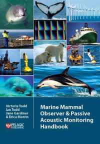 Marine Mammal Observer and Passive Acoustic Monitoring Handbook (Conservation Handbooks)