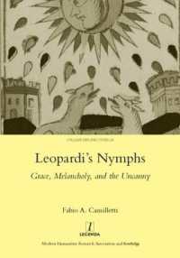 Leopardi's Nymphs : Grace, Melancholy, and the Uncanny