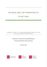 AN EQUAL AND JUST TRANSITION TO TO NET ZERO