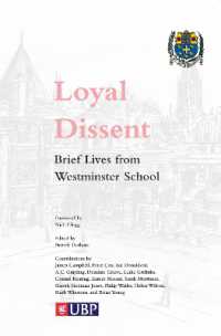 Loyal Dissent : Brief Lives of Westminster School