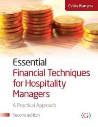 Essential Financial Techniques for Hospitality Managers : A practical manual （2ND）
