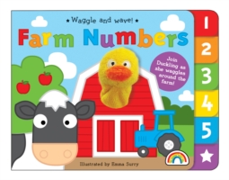 Waggle and Wave - Farm Numbers (Waggle and Wave) -- Hardback （UK ed.）