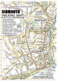 Sidmouth Walking Map (walking map) （3RD）