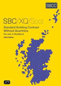 Standard Building Contract without Quantities for use in Scotland: (SBC/XQ/Scot 2024)