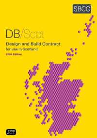 Design and Build Contract for use in Scotland: (DB/Scot 2024)