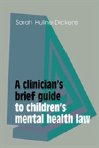 A Clinician's Brief Guide to Children's Mental Health Law (A Clinician's Brief Guide)
