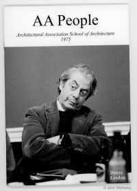 A AA People : Architectural Association School of Architecture, 1975