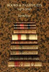 Books & Pamphlets 1473-1845 (Catalogue)