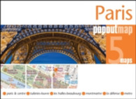 Paris Popout Map : 5 Maps (Popout Maps) （FOL MAP）