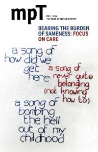 Bearing the Burden of Sameness : MPT No.1 2024 (Modern Poetry in Translation)