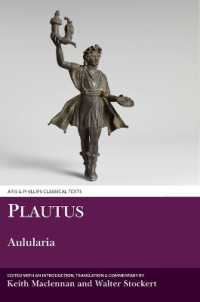 Plautus: Aulularia (Aris & Phillips Classical Texts)