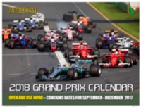 Autocourse Grand Prix 2018 Calendar （WAL）