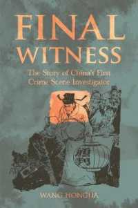 Final Witness : The Story of Song Ci China's First Crime Scene Investigator