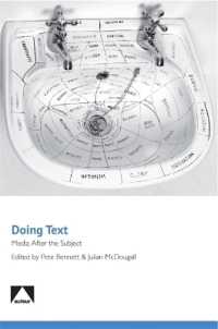 Doing Text : Media after the Subject