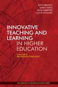Innovative Teaching and Learning in Higher Education (Learning in Higher Education)
